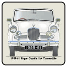 Singer Gazelle IIIA Convertible 1959-61 Coaster 3